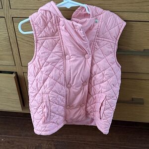 Janie and Jack Pink Quilted Vest
